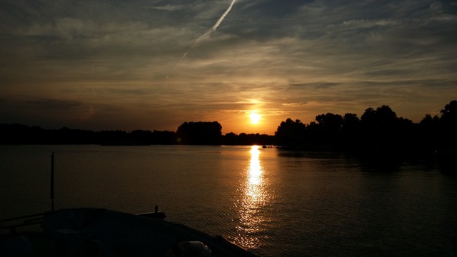 Sonnenuntergang Heiligensee